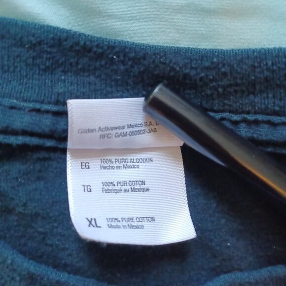 Vintage 2006 Gildan Sony PlayStation 3 PS3 Logo Black Promo T-Shirt Adult XL - Picture 5 of 8